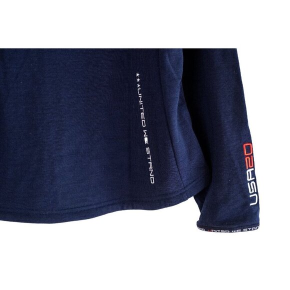 Ralph Lauren RLX Women’s Ryder Cup Team USA Full Zip Jacket Navy/Camo Large NEW - Picture 11 of 12